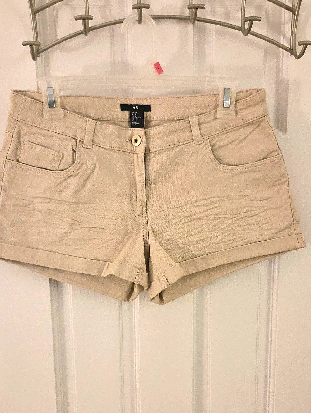 H&M Shorts in Khaki Size 8 Like New
